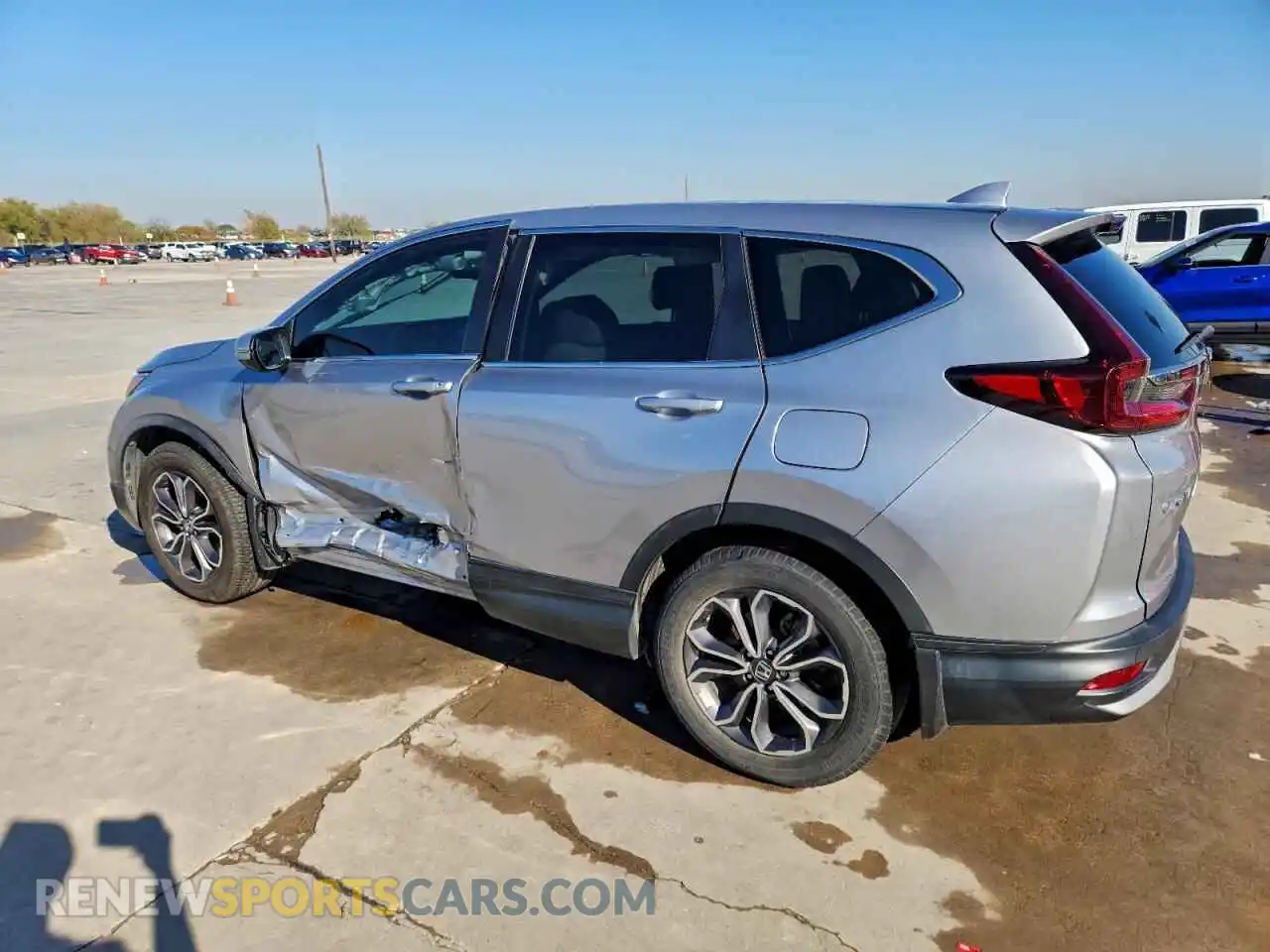 2 Photograph of a damaged car 2HKRW1H81MH422213 HONDA CRV 2021