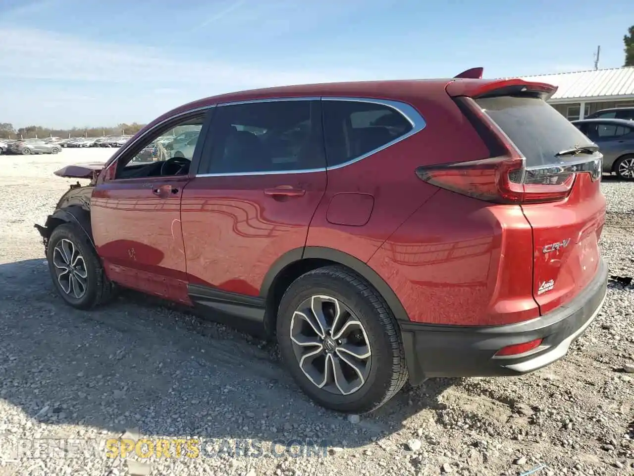 2 Photograph of a damaged car 2HKRW1H81MH429386 HONDA CRV 2021