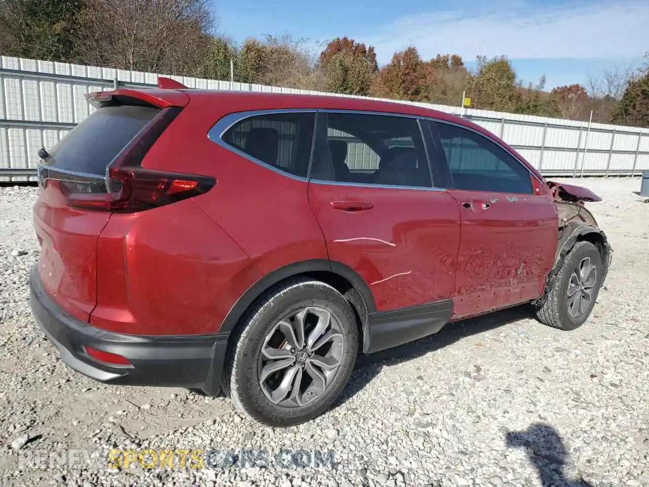 3 Photograph of a damaged car 2HKRW1H81MH429386 HONDA CRV 2021