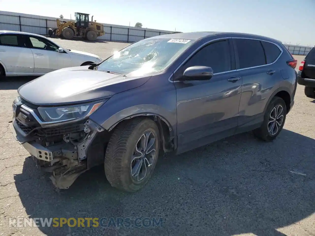 1 Photograph of a damaged car 2HKRW1H84MH417054 HONDA CRV 2021