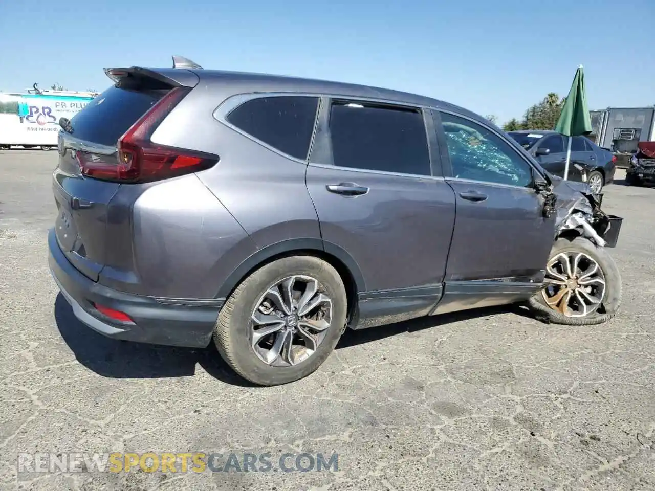 3 Photograph of a damaged car 2HKRW1H84MH417054 HONDA CRV 2021