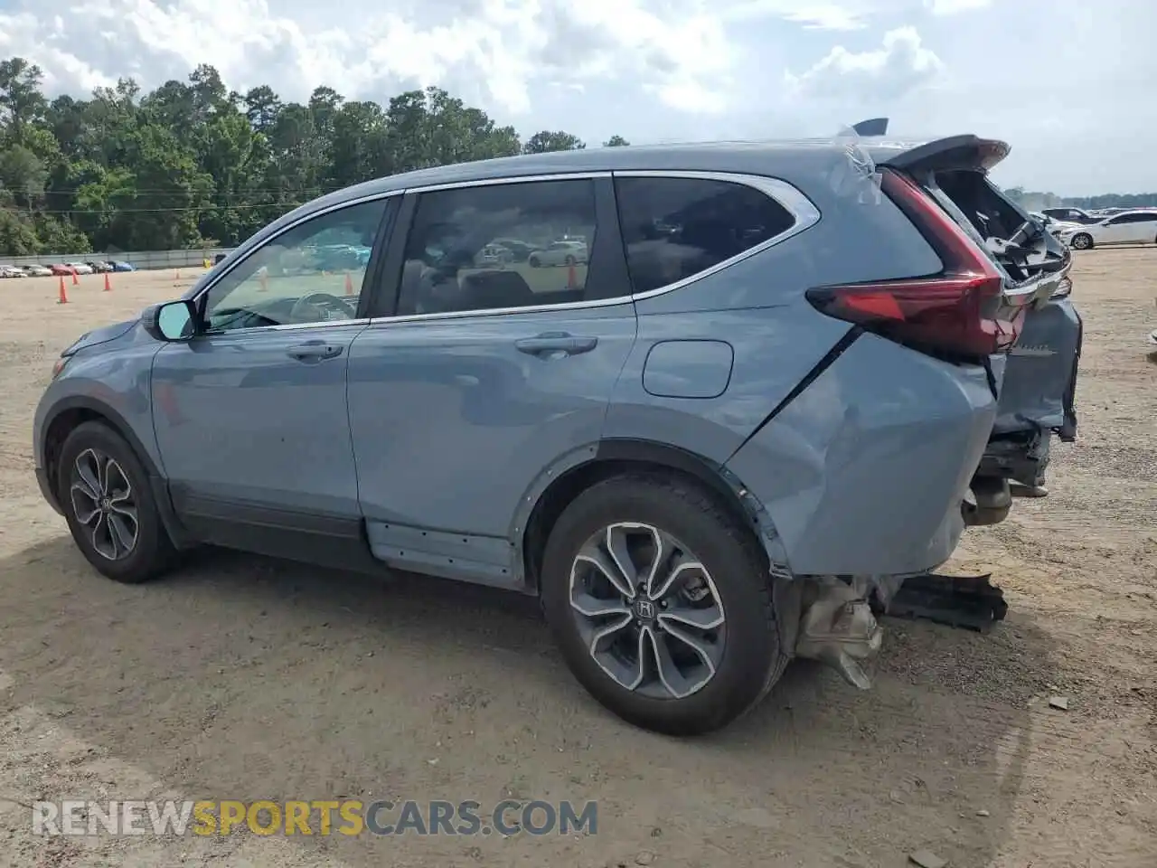 2 Photograph of a damaged car 2HKRW1H86MH417105 HONDA CRV 2021