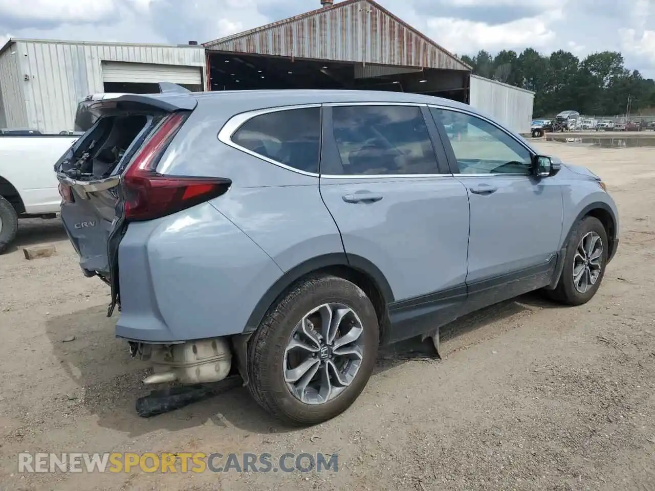 3 Photograph of a damaged car 2HKRW1H86MH417105 HONDA CRV 2021