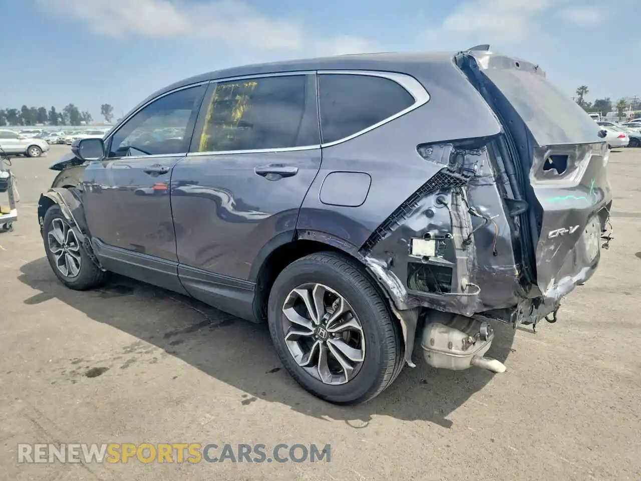 2 Photograph of a damaged car 2HKRW1H87MH420286 HONDA CRV 2021