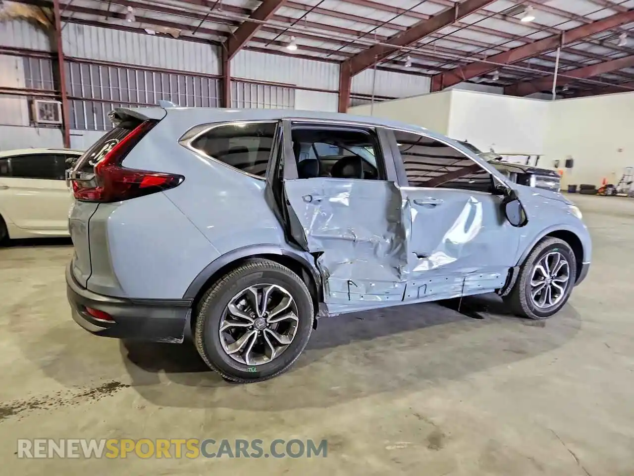 3 Photograph of a damaged car 2HKRW1H89MH417194 HONDA CRV 2021