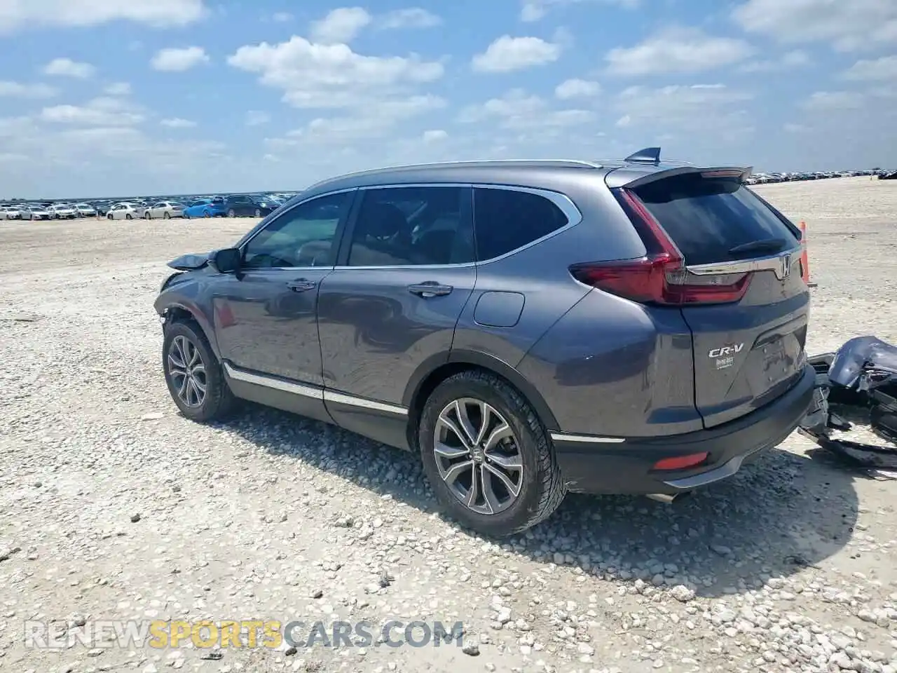 2 Photograph of a damaged car 2HKRW1H96MH403391 HONDA CRV 2021