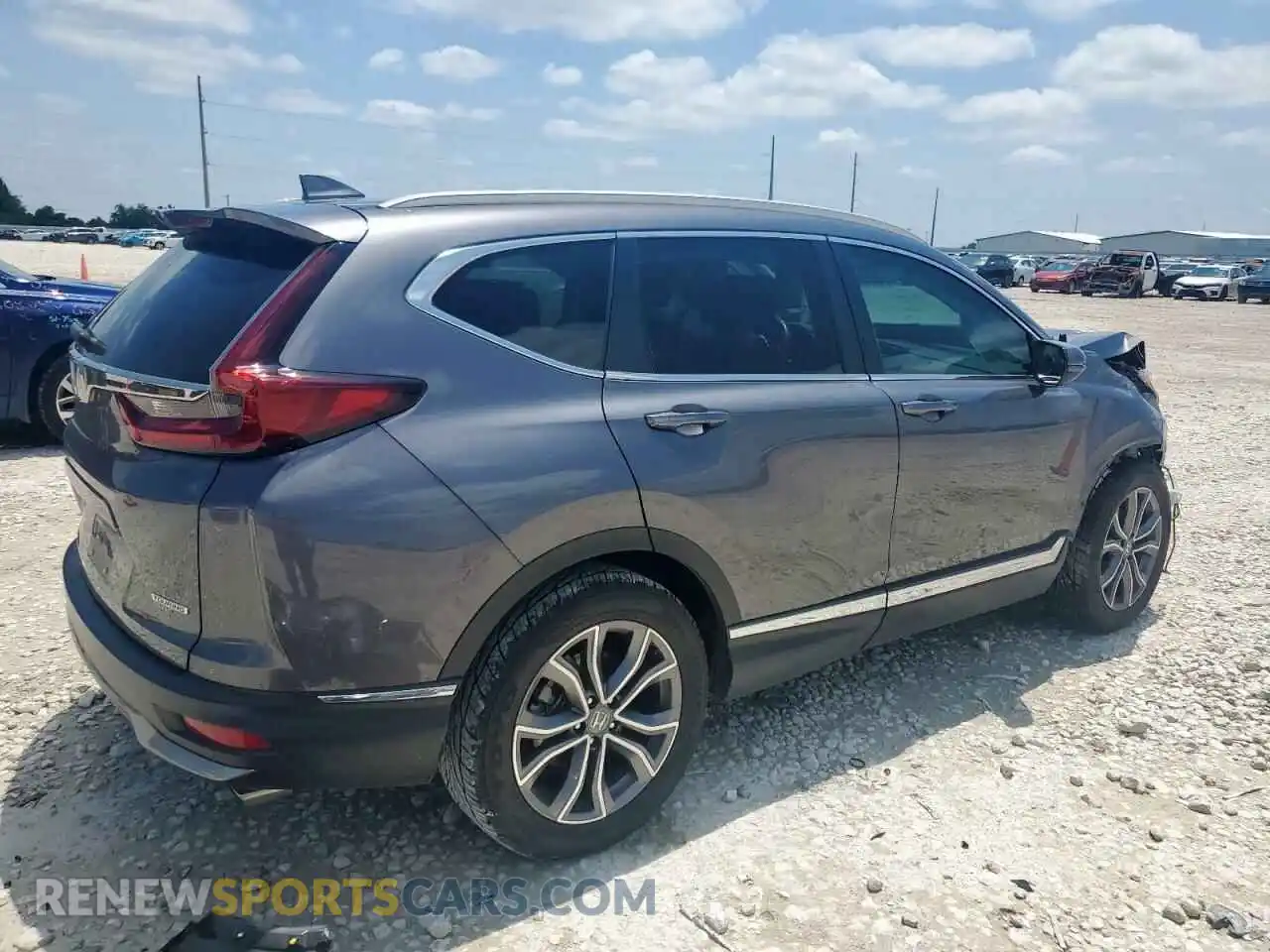 3 Photograph of a damaged car 2HKRW1H96MH403391 HONDA CRV 2021
