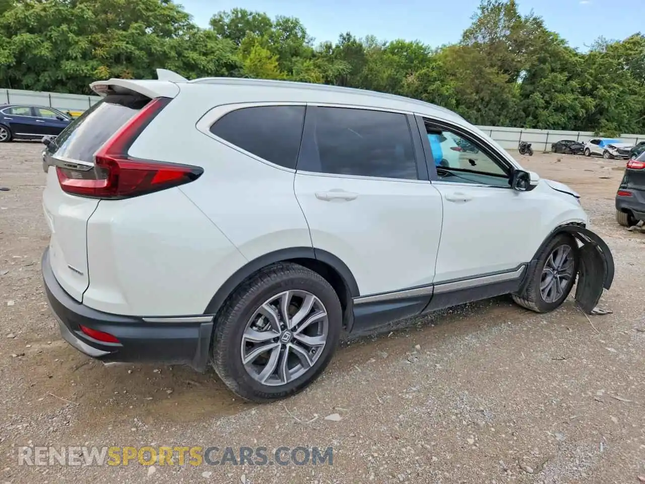 3 Фотография поврежденного автомобиля 2HKRW1H9XMH424745 HONDA CRV 2021