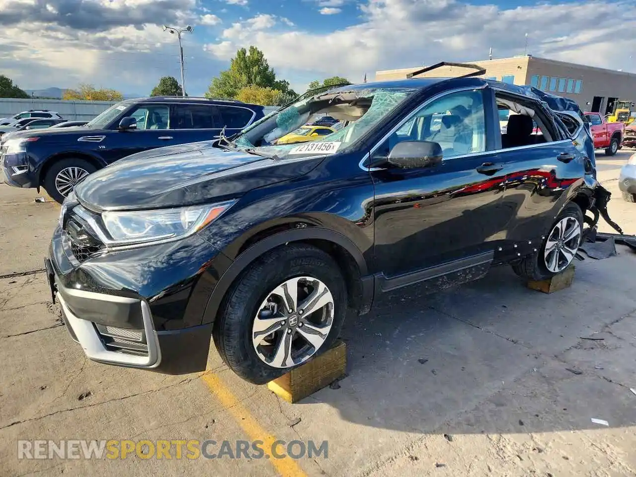1 fotografías del automóvil dañado 2HKRW2H21MH623577 HONDA CRV 2021