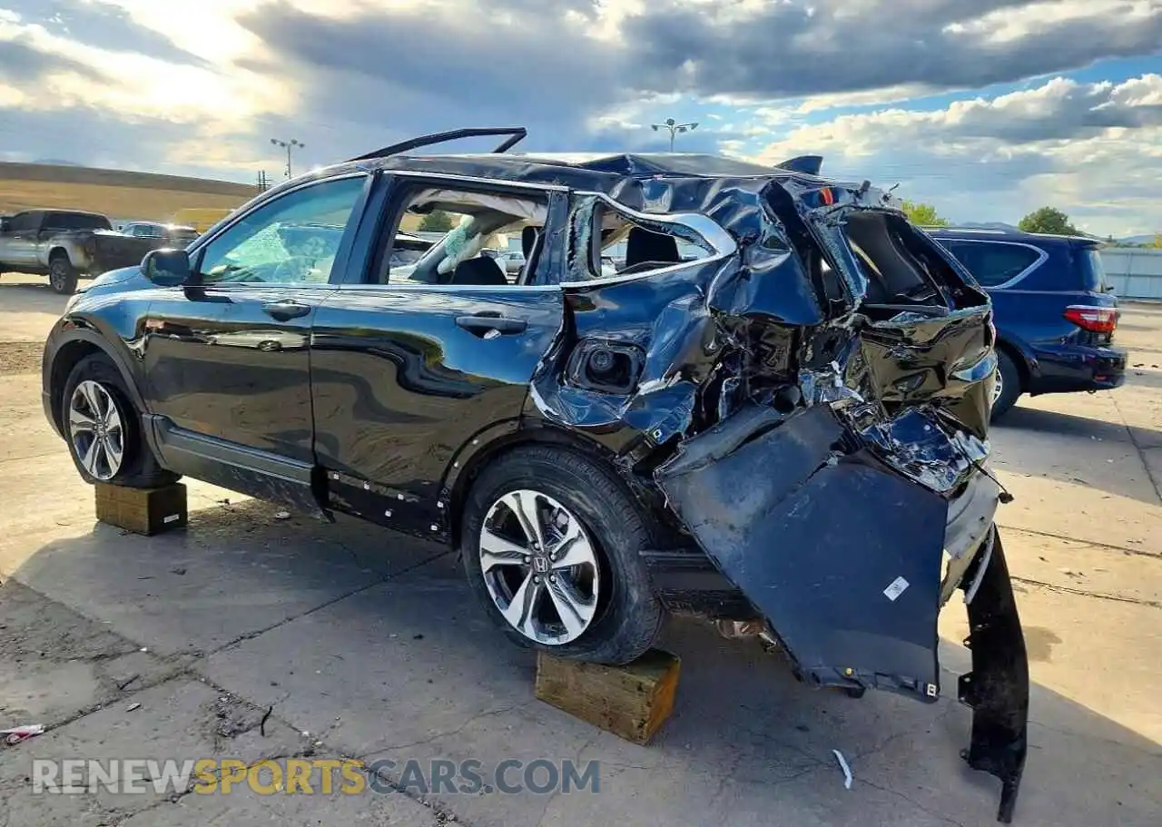 2 fotografías del automóvil dañado 2HKRW2H21MH623577 HONDA CRV 2021