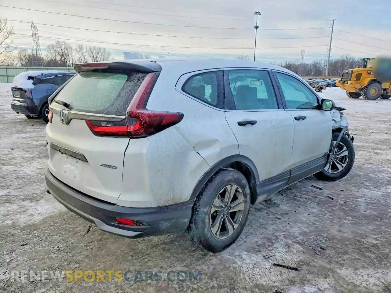 3 Photograph of a damaged car 2HKRW2H21MH626883 HONDA CRV 2021
