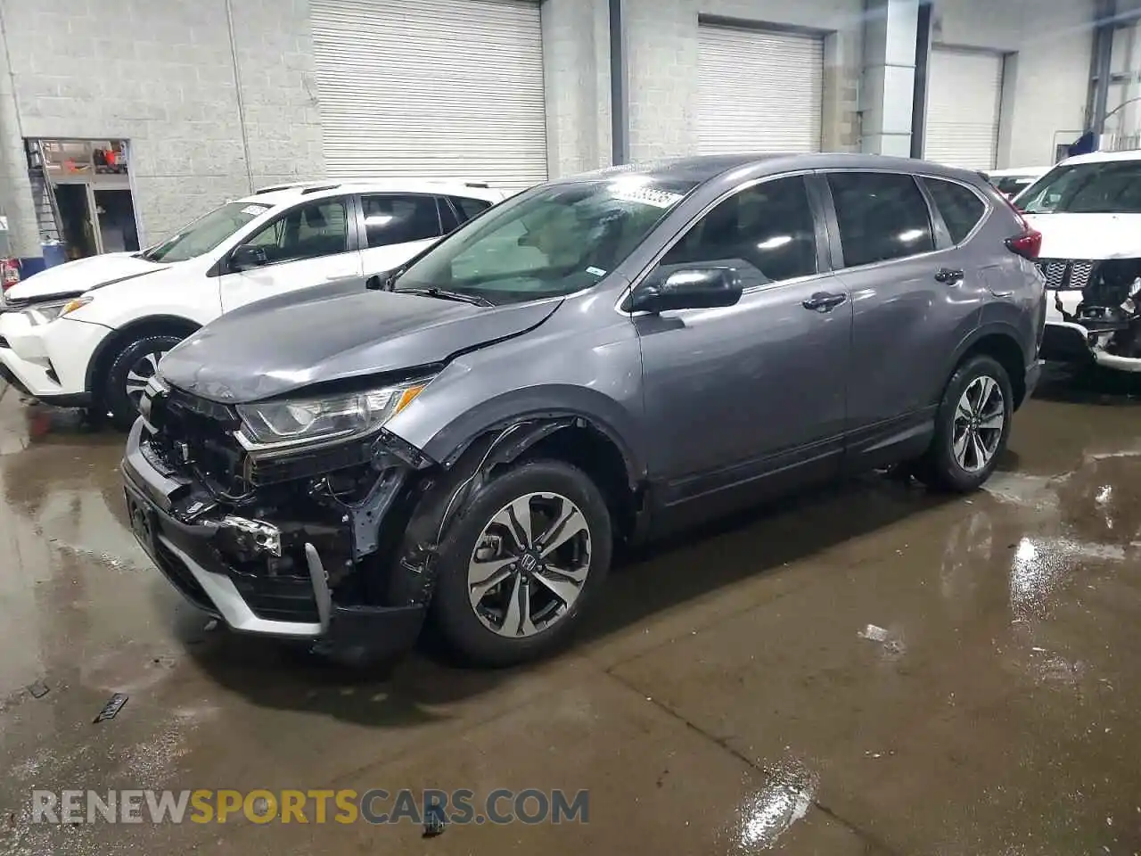 1 Photograph of a damaged car 2HKRW2H21MH643859 HONDA CRV 2021
