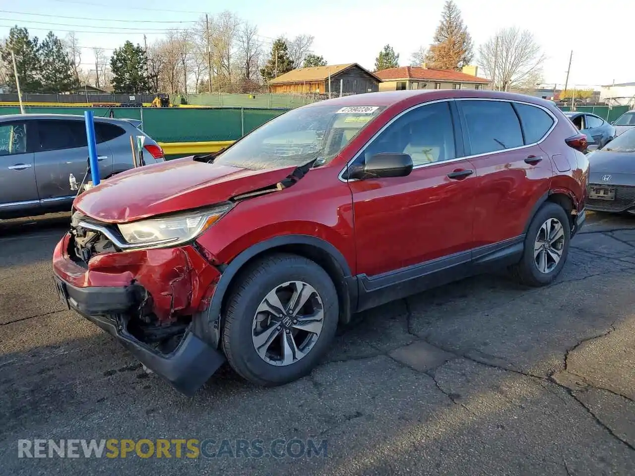 1 fotografías del automóvil dañado 2HKRW2H22MH620963 HONDA CRV 2021