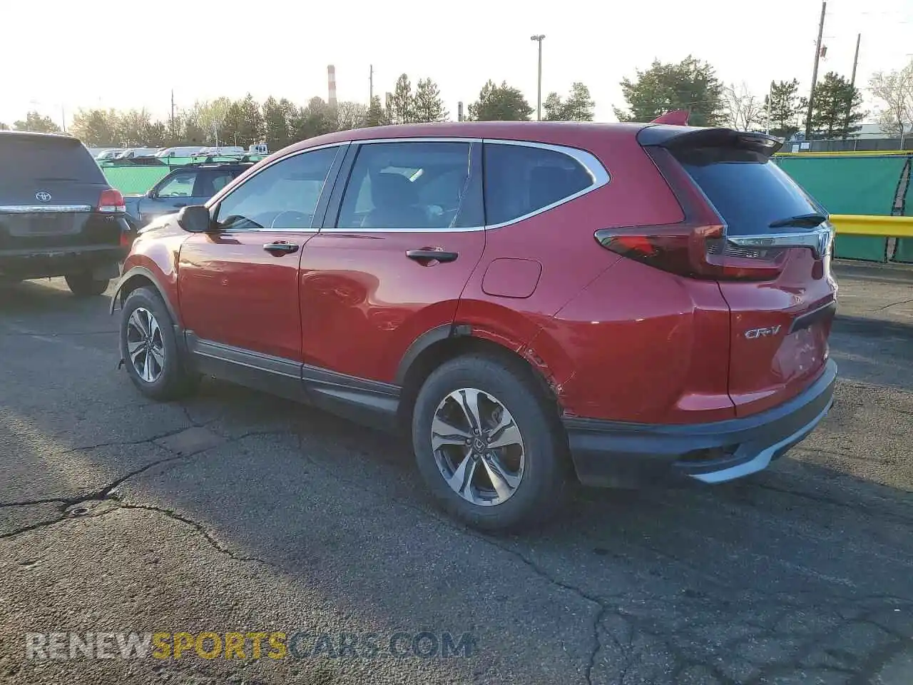 2 fotografías del automóvil dañado 2HKRW2H22MH620963 HONDA CRV 2021