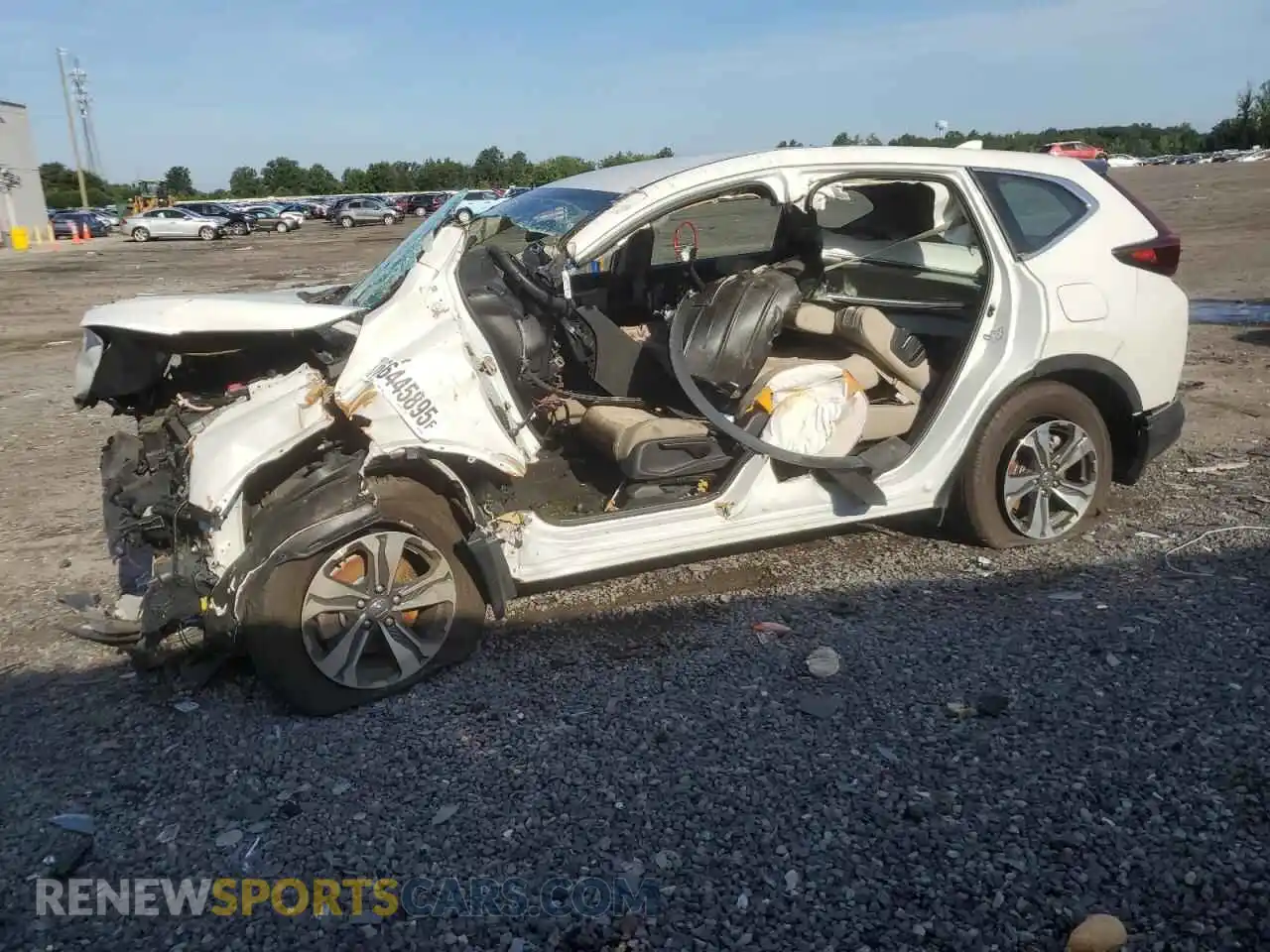 1 Photograph of a damaged car 2HKRW2H22MH639500 HONDA CRV 2021