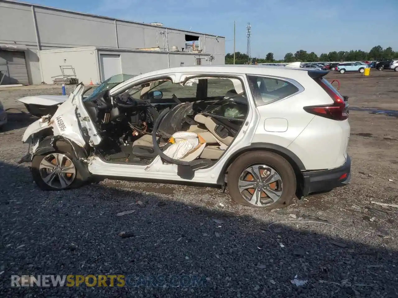 2 Photograph of a damaged car 2HKRW2H22MH639500 HONDA CRV 2021