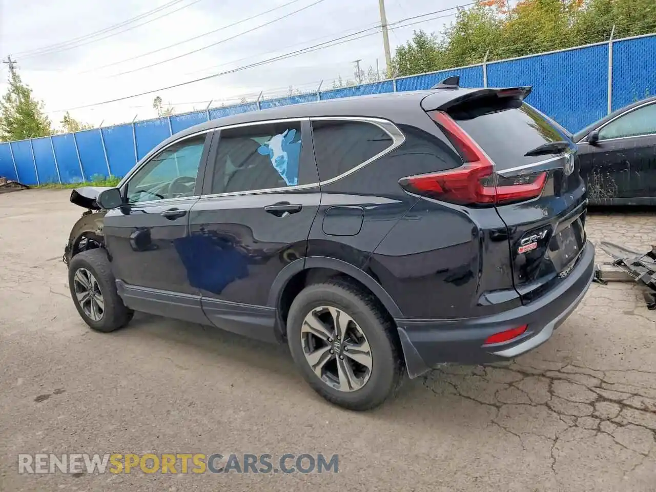 2 Photograph of a damaged car 2HKRW2H27MH221644 HONDA CRV 2021