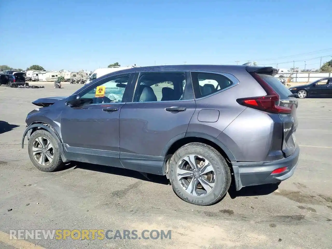 2 Photograph of a damaged car 2HKRW2H27MH634051 HONDA CRV 2021