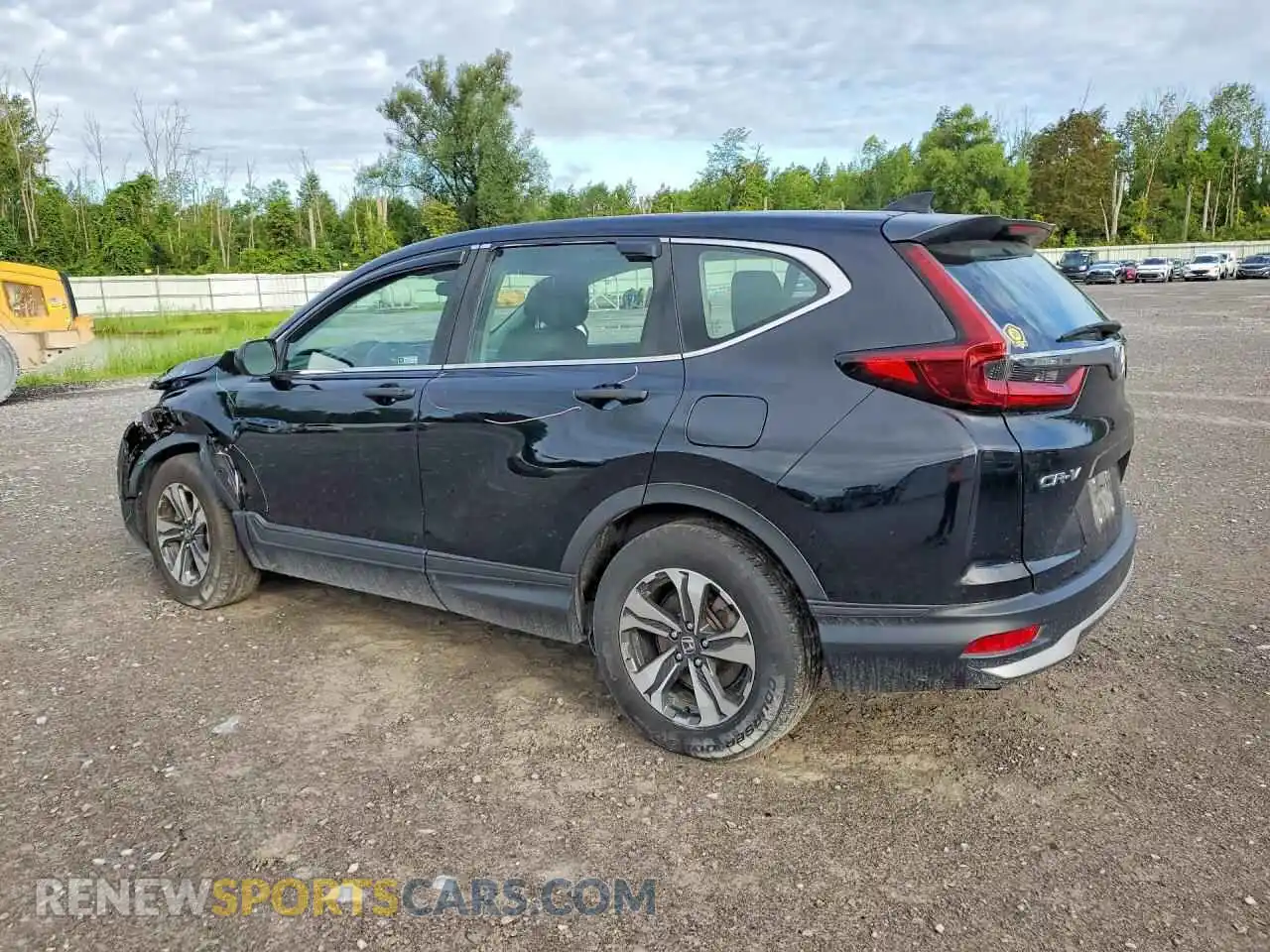 2 fotografías del automóvil dañado 2HKRW2H27MH654493 HONDA CRV 2021