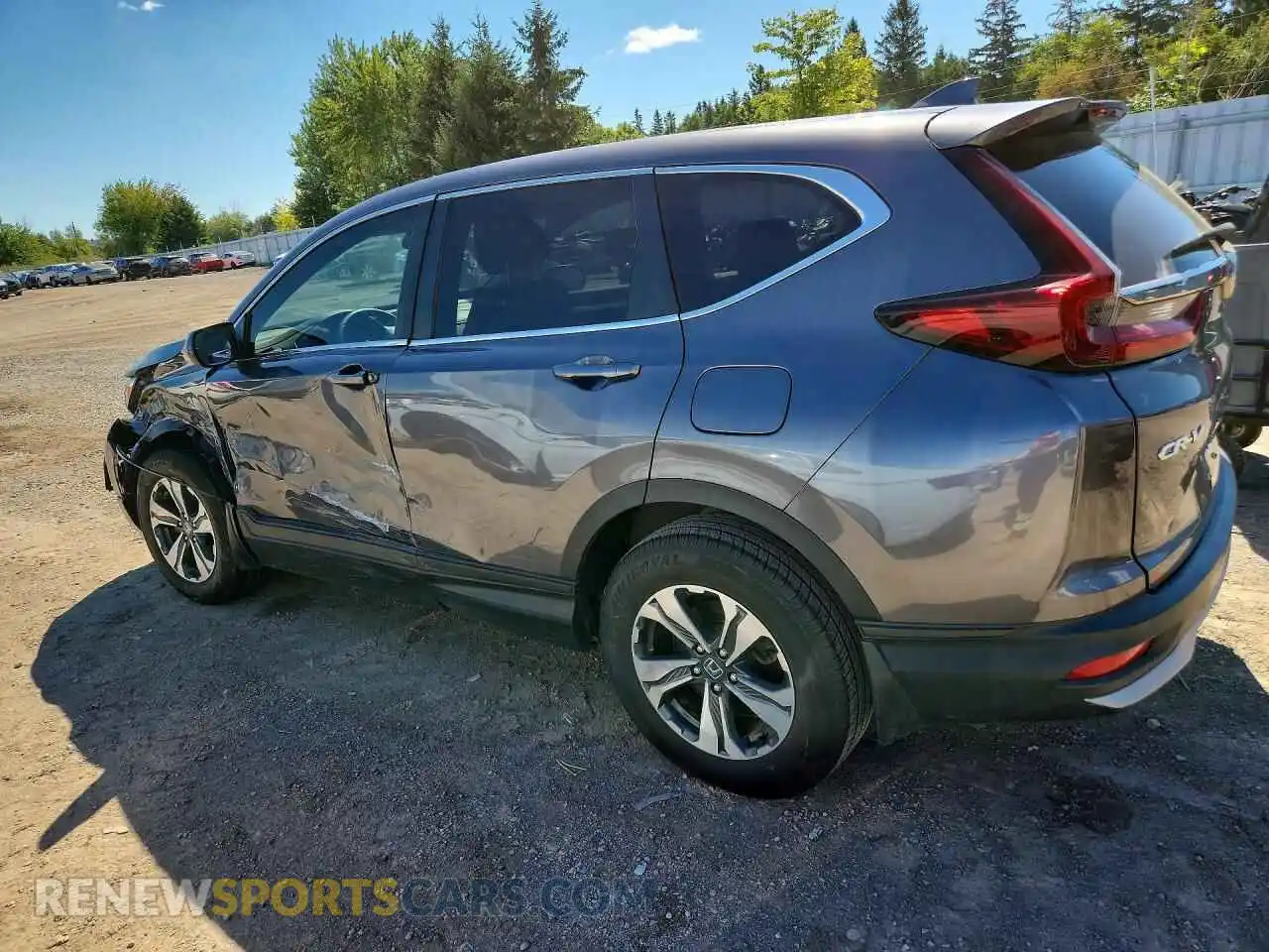 2 Photograph of a damaged car 2HKRW2H28MH204027 HONDA CRV 2021