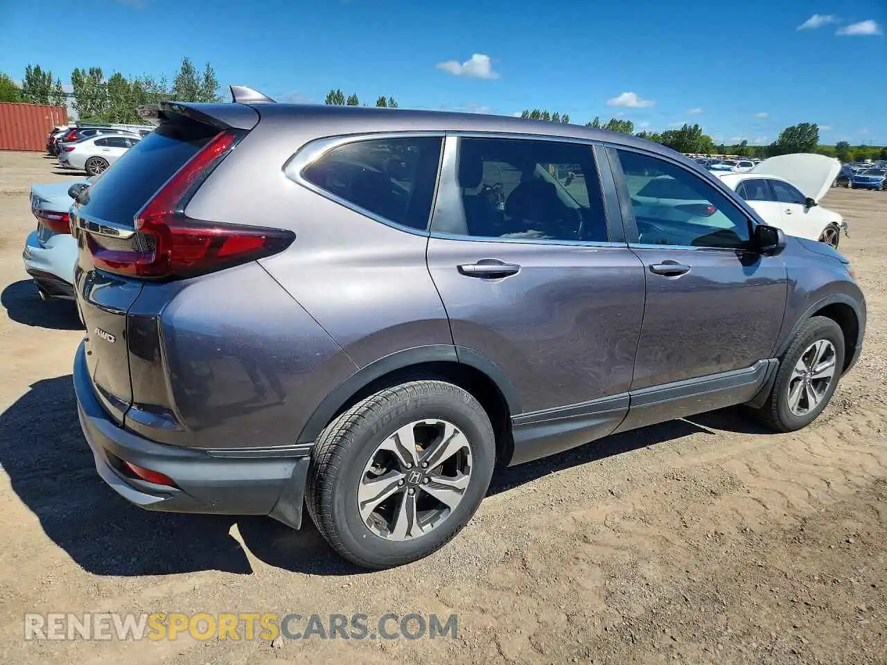 3 Photograph of a damaged car 2HKRW2H28MH204027 HONDA CRV 2021
