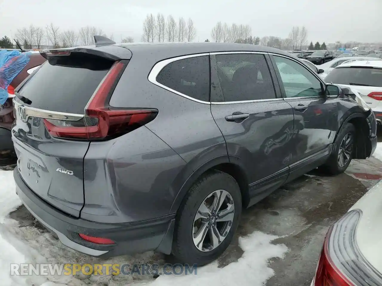 3 Photograph of a damaged car 2HKRW2H28MH213441 HONDA CRV 2021