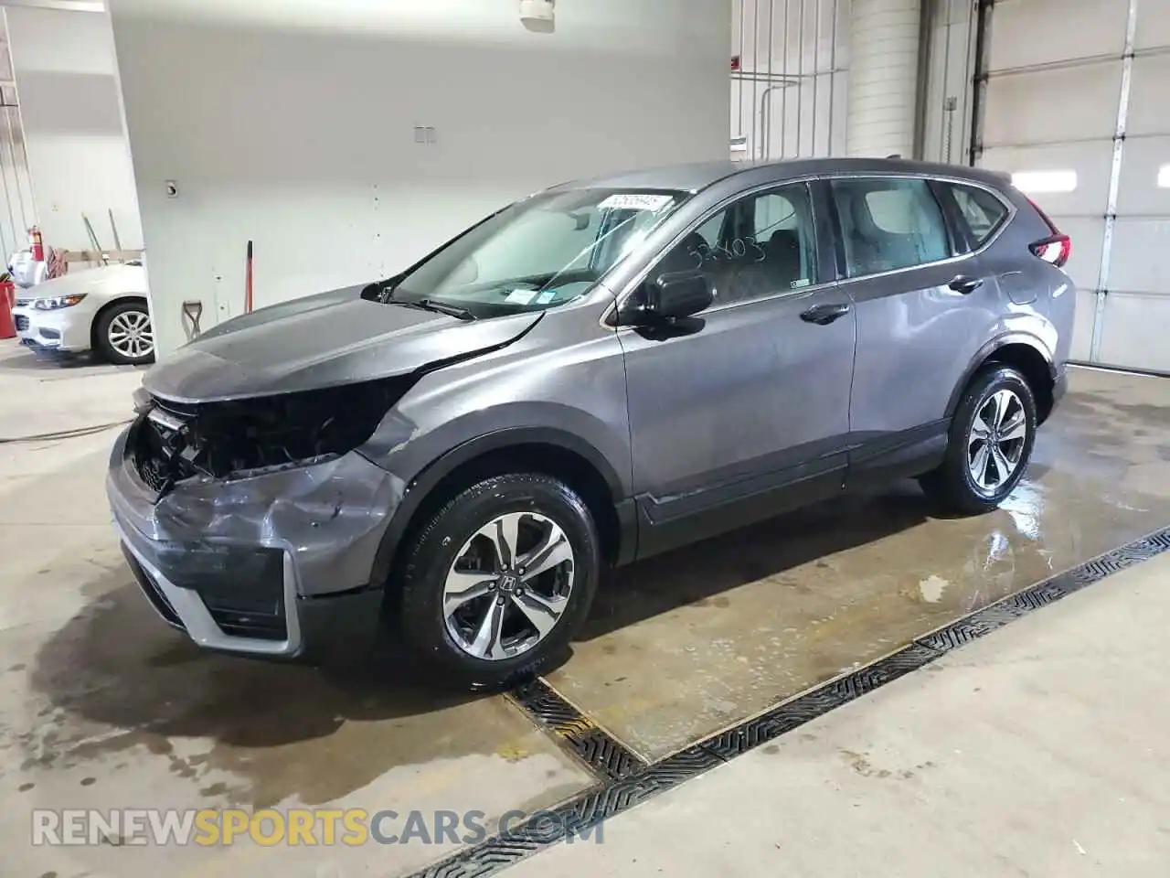 1 Photograph of a damaged car 2HKRW2H28MH625262 HONDA CRV 2021