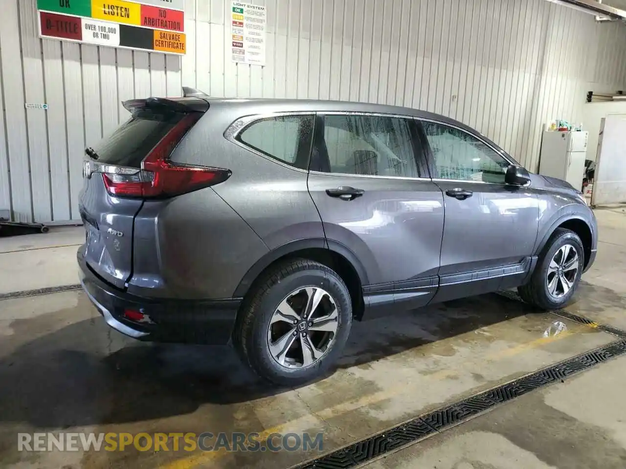 3 Photograph of a damaged car 2HKRW2H28MH625262 HONDA CRV 2021