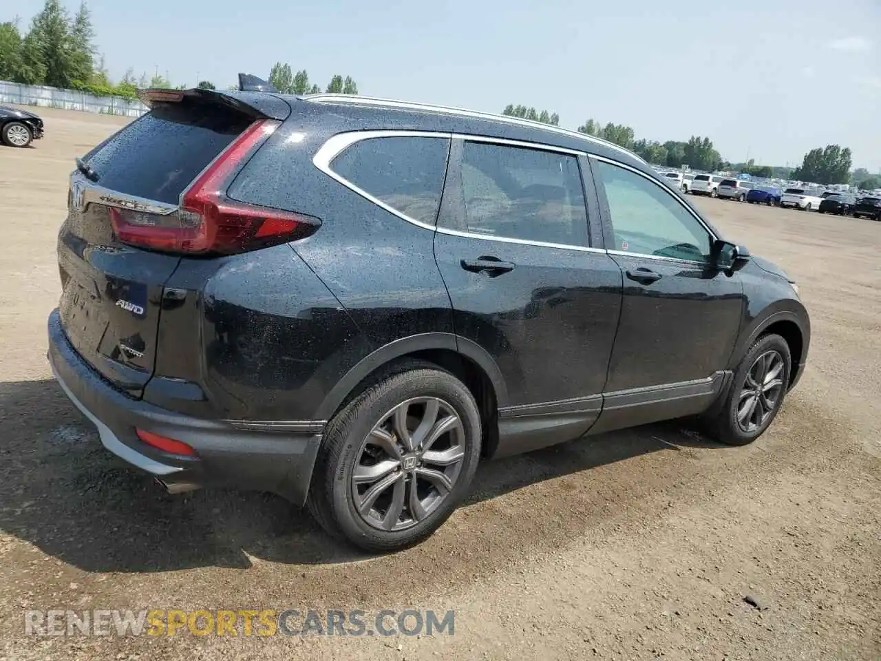 3 Photograph of a damaged car 2HKRW2H48MH218611 HONDA CRV 2021