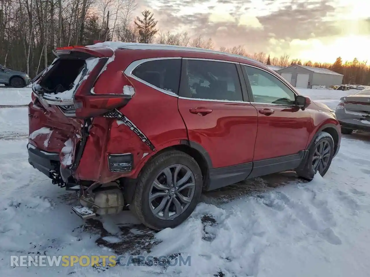 3 Фотография поврежденного автомобиля 2HKRW2H4XMH218187 HONDA CRV 2021