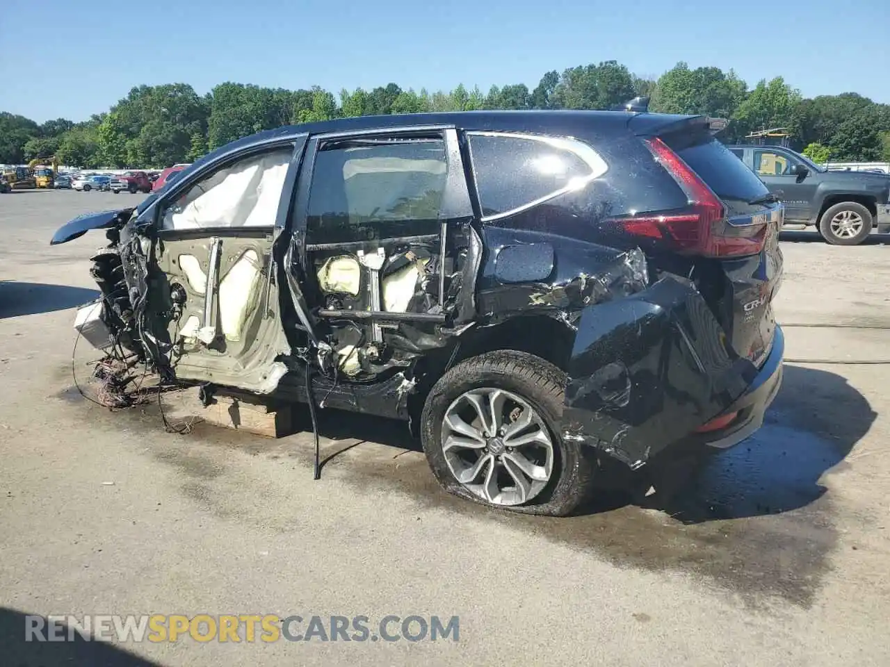 2 Photograph of a damaged car 2HKRW2H50MH615853 HONDA CRV 2021