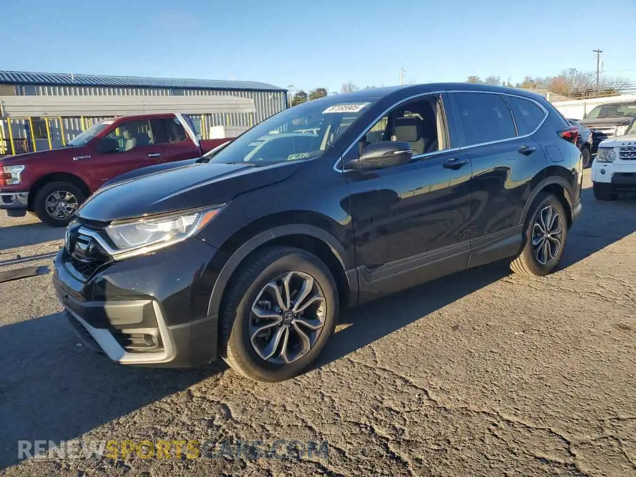 1 Photograph of a damaged car 2HKRW2H50MH648223 HONDA CRV 2021