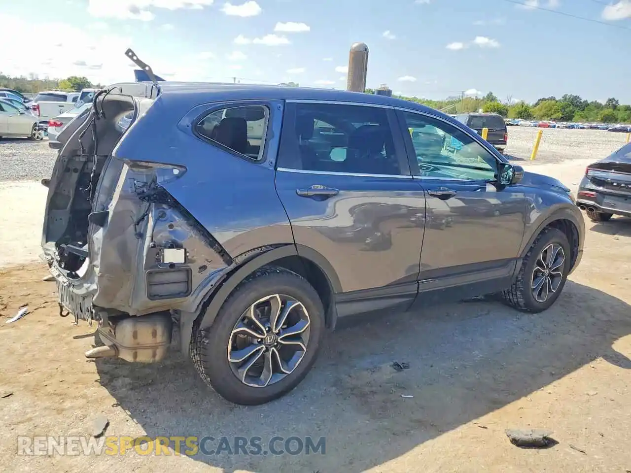 3 Photograph of a damaged car 2HKRW2H50MH676572 HONDA CRV 2021