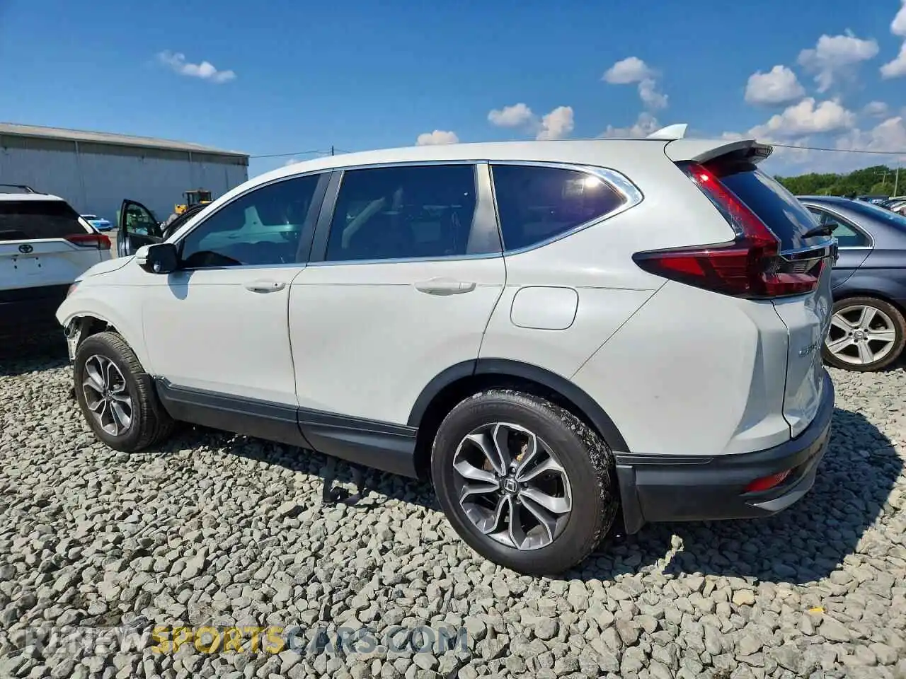 2 Photograph of a damaged car 2HKRW2H50MH684915 HONDA CRV 2021