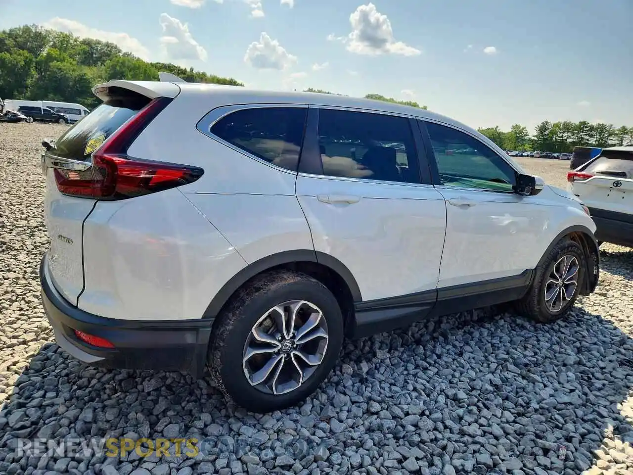3 Photograph of a damaged car 2HKRW2H50MH684915 HONDA CRV 2021