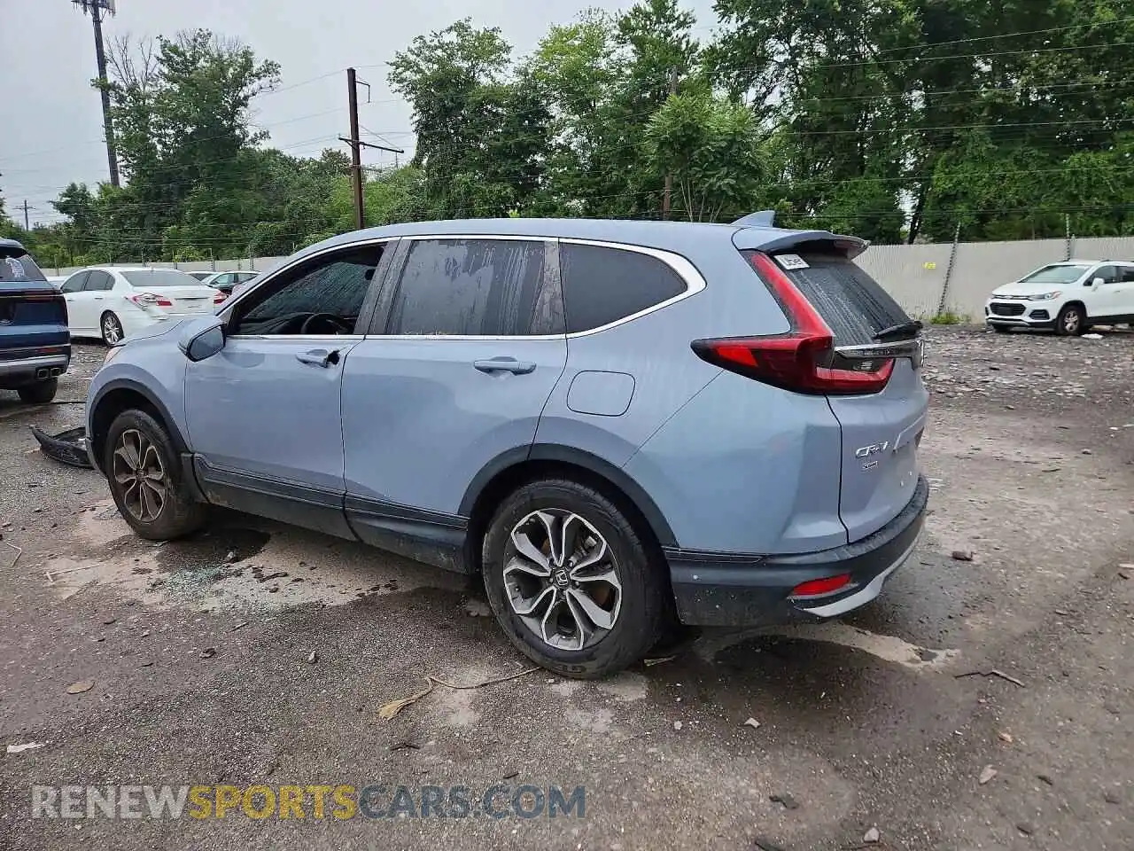 2 Photograph of a damaged car 2HKRW2H51MH618356 HONDA CRV 2021