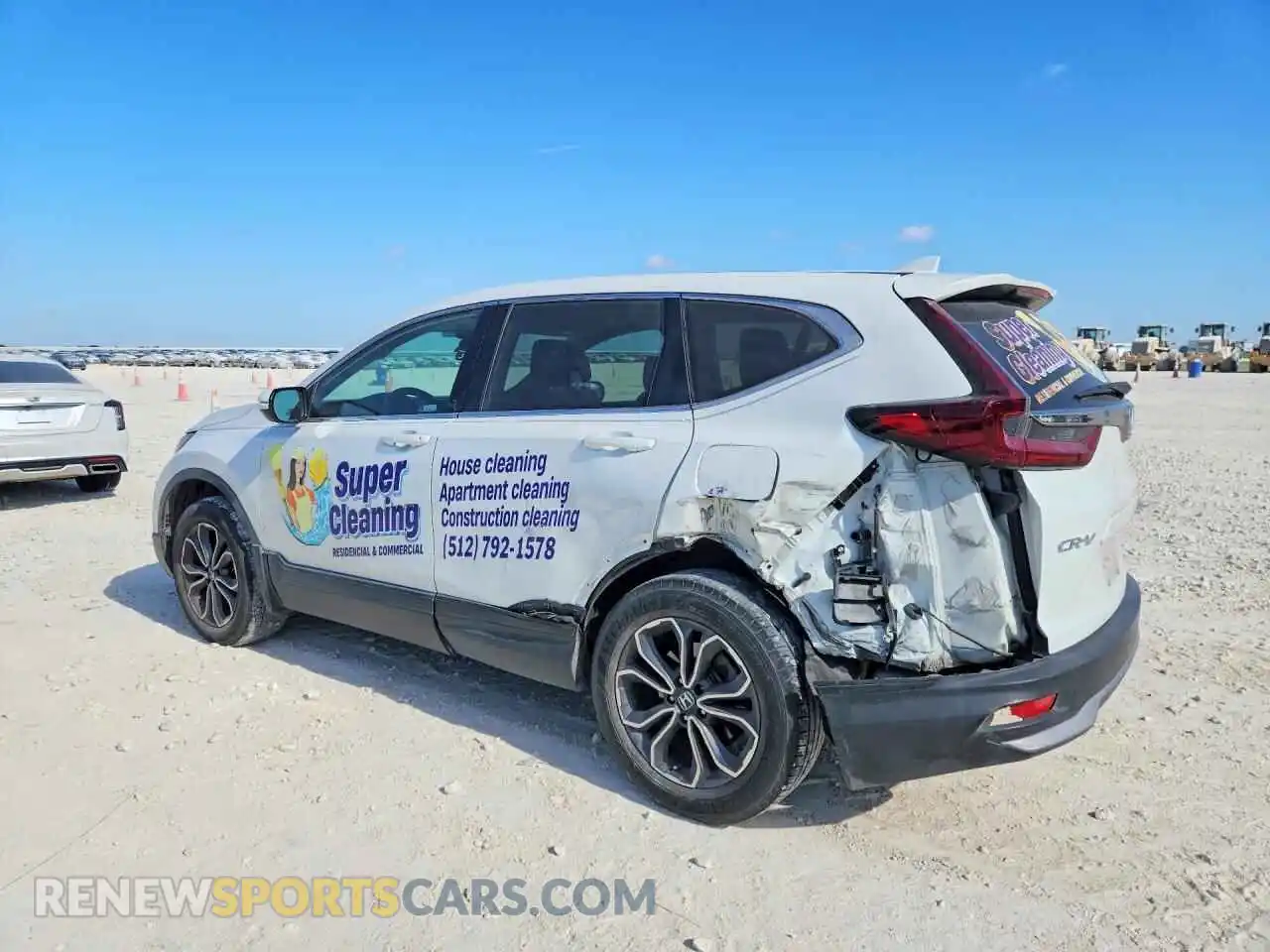 2 Photograph of a damaged car 2HKRW2H51MH677391 HONDA CRV 2021