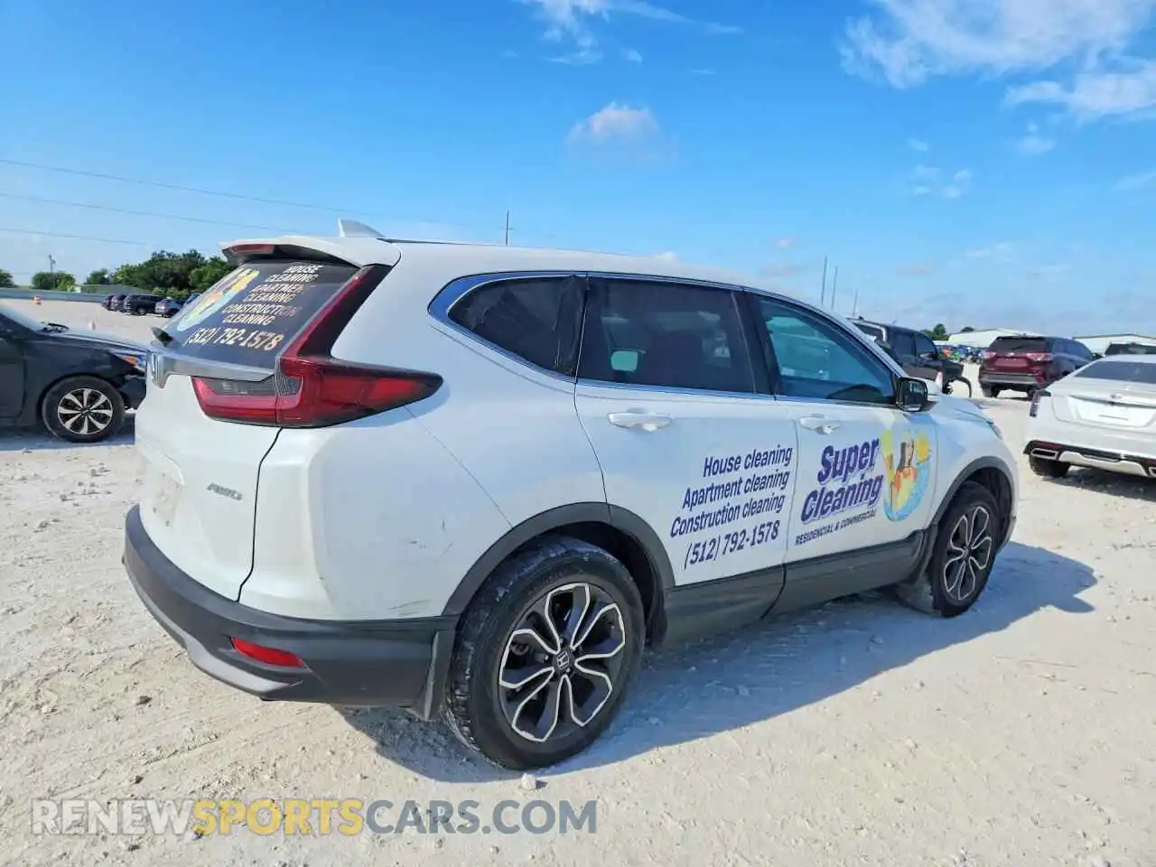 3 Photograph of a damaged car 2HKRW2H51MH677391 HONDA CRV 2021