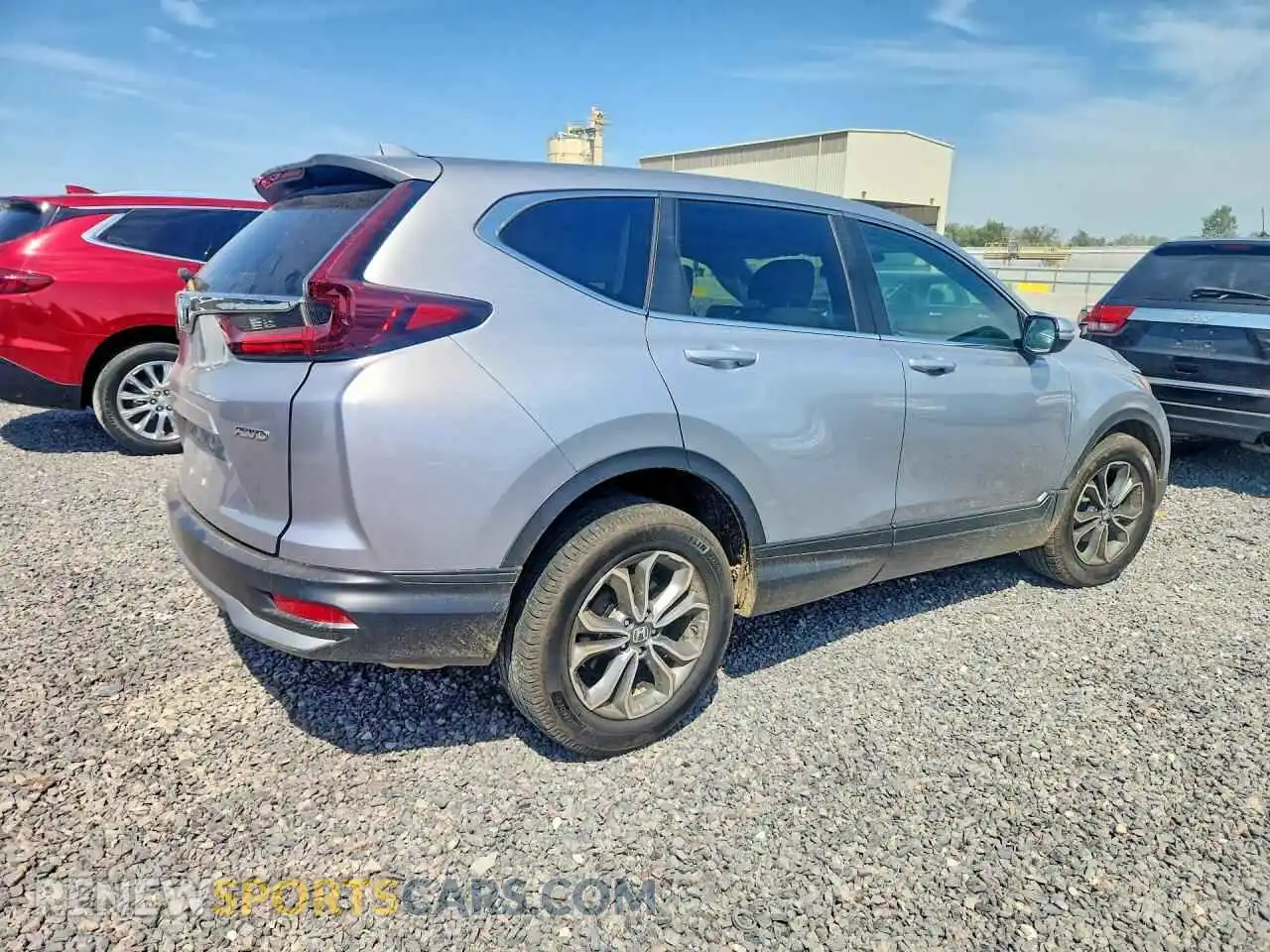3 Photograph of a damaged car 2HKRW2H51MH678640 HONDA CRV 2021