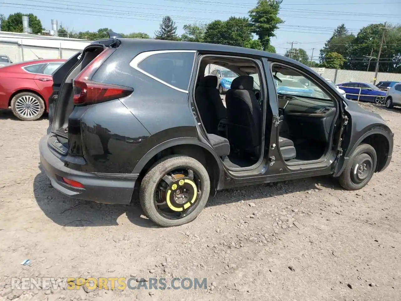 3 Photograph of a damaged car 2HKRW2H51MH681201 HONDA CRV 2021
