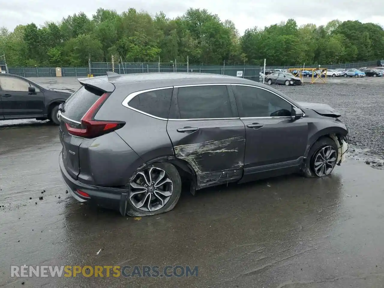 3 Photograph of a damaged car 2HKRW2H52MH606779 HONDA CRV 2021