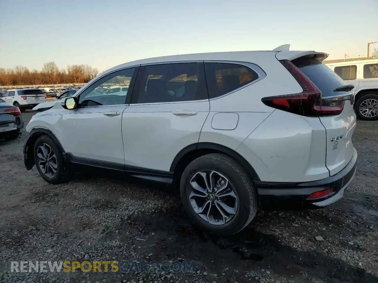 2 Photograph of a damaged car 2HKRW2H53MH615801 HONDA CRV 2021