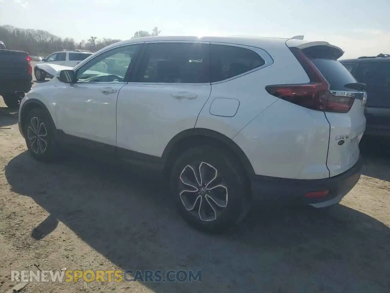 2 Photograph of a damaged car 2HKRW2H53MH655568 HONDA CRV 2021