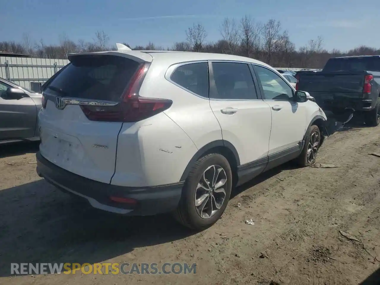 3 Photograph of a damaged car 2HKRW2H53MH655568 HONDA CRV 2021