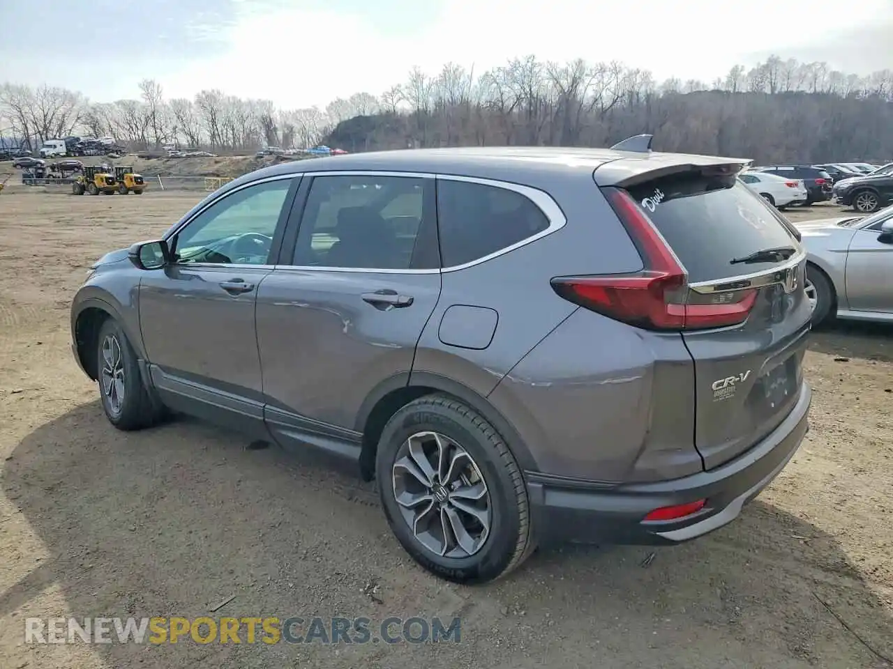 2 Photograph of a damaged car 2HKRW2H53MH674668 HONDA CRV 2021