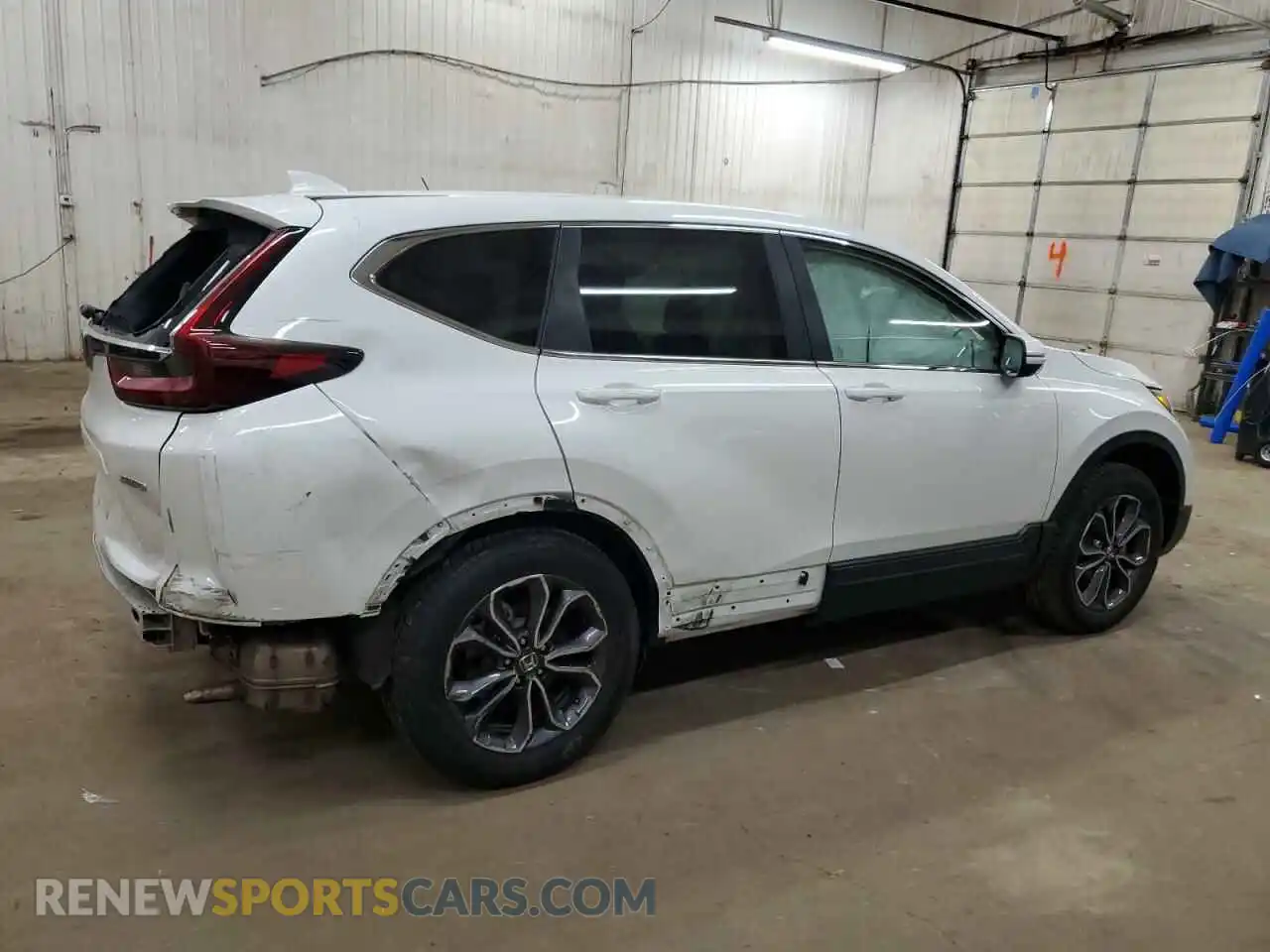 3 Photograph of a damaged car 2HKRW2H54MH627178 HONDA CRV 2021