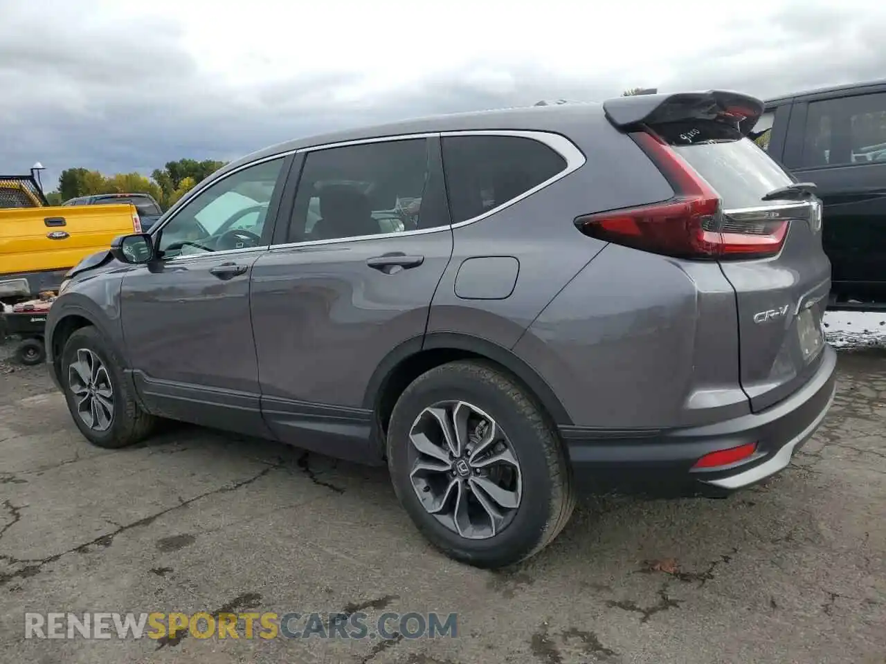 2 Photograph of a damaged car 2HKRW2H54MH668586 HONDA CRV 2021