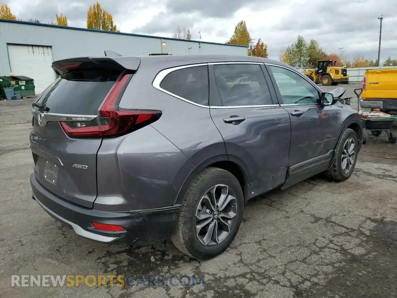 3 Photograph of a damaged car 2HKRW2H54MH668586 HONDA CRV 2021
