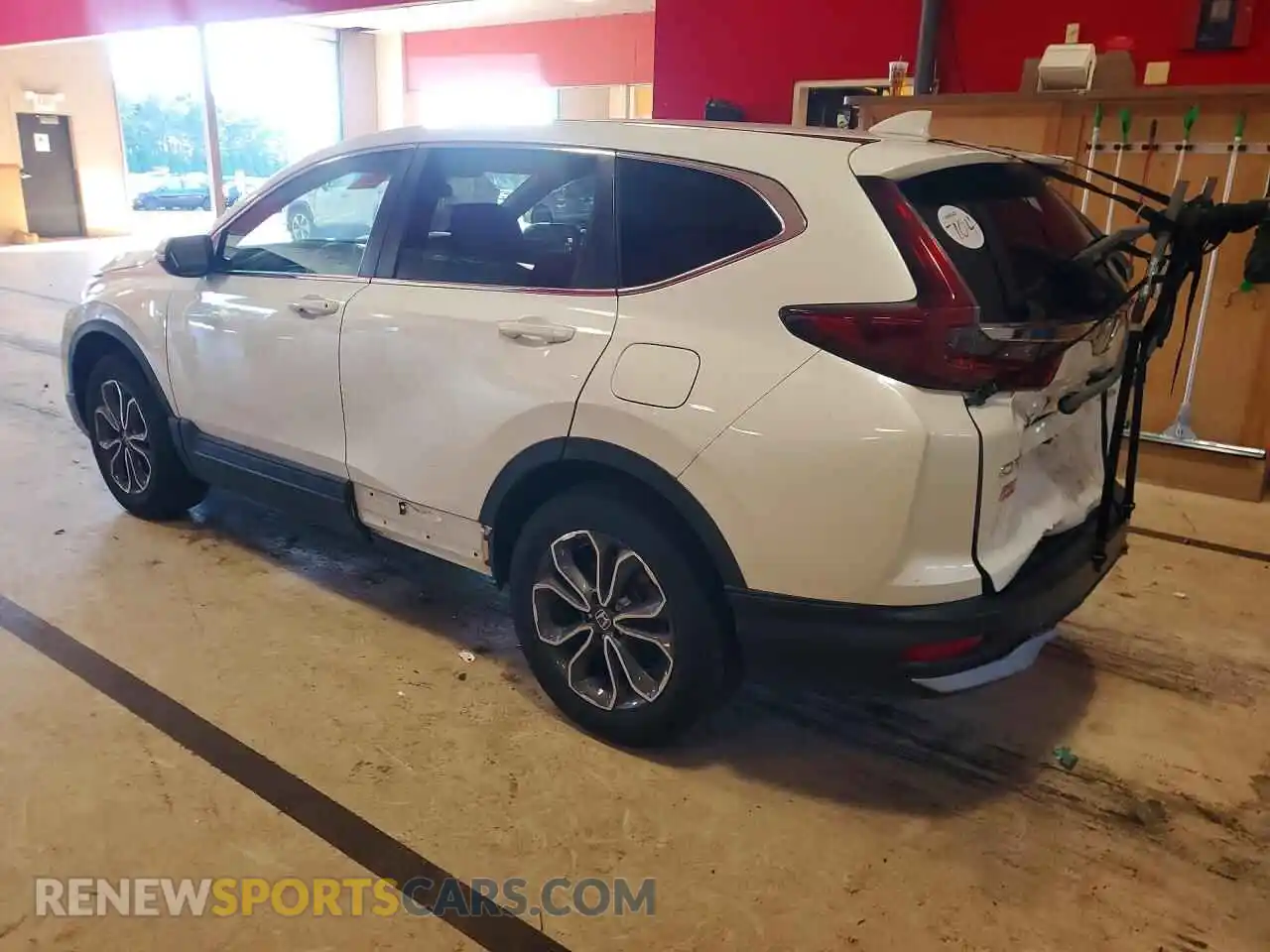 2 Photograph of a damaged car 2HKRW2H54MH668779 HONDA CRV 2021