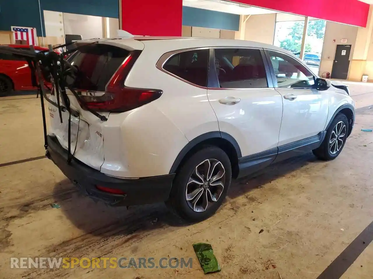 3 Photograph of a damaged car 2HKRW2H54MH668779 HONDA CRV 2021
